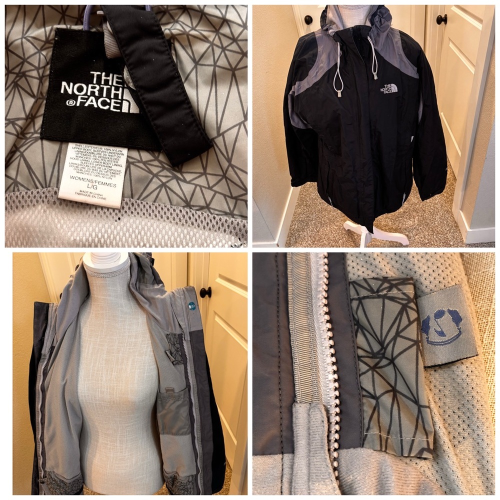 The North Face Women’s Black Jacket- Size L 🌼🌼🌼🌼🌼 - Picture 6 of 16